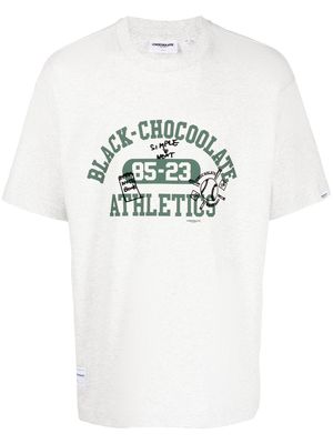 CHOCOOLATE Athletics cotton T-shirt - Grey
