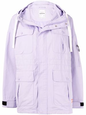 CHOCOOLATE cargo-pocket jacket - Purple