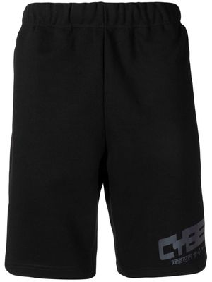 CHOCOOLATE Cyber-print Bermuda shorts - Black
