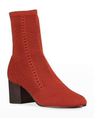 Choice Mesh-Knit Ankle Booties