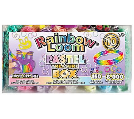 Choon's Design Rainbow Loom Pastel Band Treasur e Box Edition
