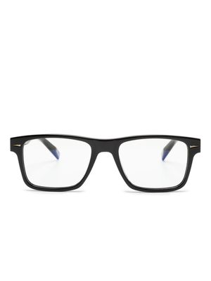 Chopard Eyewear logo-engraved square-frame glasses - Black