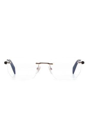 Chopard Eyewear rimless square-frame glasses - Gold