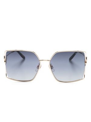 Chopard Eyewear square-frame gradient-lenses sunglasses - Gold