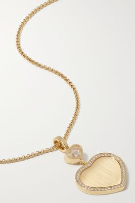 Chopard - Happy Hearts 18-karat Gold Diamond Necklace - one size