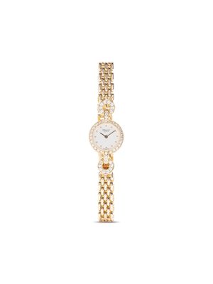 Chopard Pre-Owned 1980-1990s pre-owned Diamond Bezel 17mm - Gold