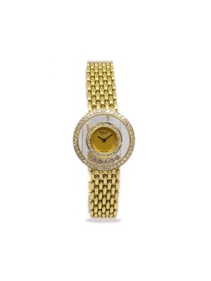 Chopard Pre-Owned 1980s pre-owned Happy Diamonds 23mm - Gold