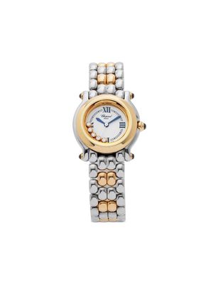 Chopard Pre-Owned 2003 pre-owned Happy Sport 26mm - White