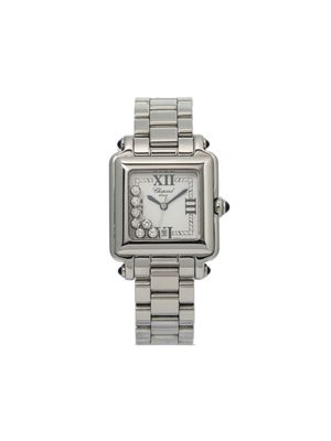 Chopard Pre-Owned pre-owned Happy Sport 27mm - White
