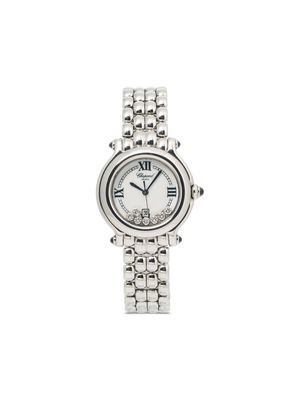 Chopard Pre-Owned pre-owned Happy Sport 32mm - White