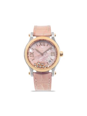 Chopard Pre-Owned pre-owned Happy Sport 36mm - MOTHER OF PEARL