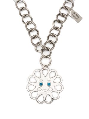 Chopova Lowena oversize chain-link necklace - Silver