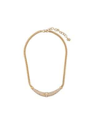 Christian Dior 1980's snake chain necklace - Gold