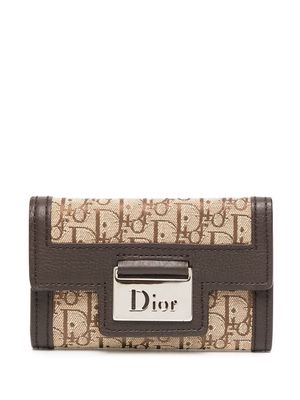 Christian Dior 1990-2000 pre-owned Street Chic key case - Brown