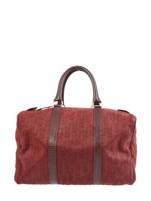 Christian Dior 1990-2000s Trotter Boston handbag - Red