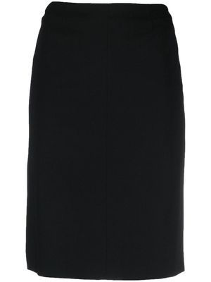 Christian Dior 1990s pre-owned high-waisted pencil skirt - Black