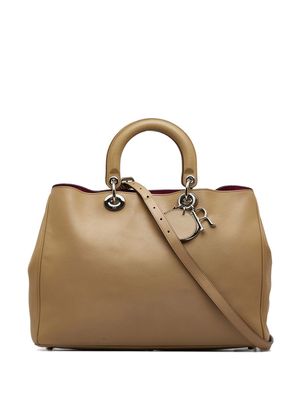 Christian Dior 1998 pre-owned large Diorissimo satchel bag - Brown