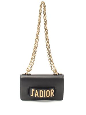 Christian Dior 2000s pre-owned J'adior leather shoulder bag - Black