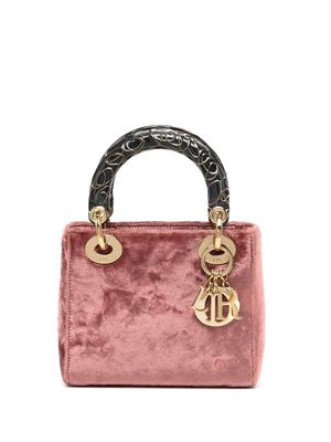 Christian Dior 2000s pre-owned mini Lady Dior bag - Pink