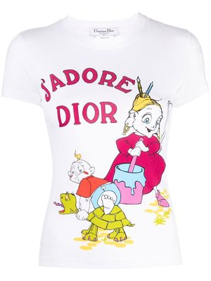 Christian Dior 2002 pre-owned J'Adore Dior T-shirt - White