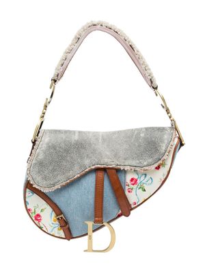 Christian Dior 2004 Saddle floral handbag - Multicolour