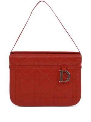 Christian Dior 2007 pre-owned Cannage-quilted handbag - Red