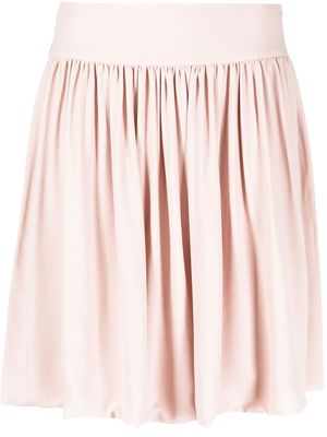 Christian Dior 2010s pre-owned high-waist gathered skirt - Pink