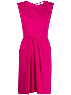 Christian Dior 2010s pre-owned layered sleeveless dress - Pink
