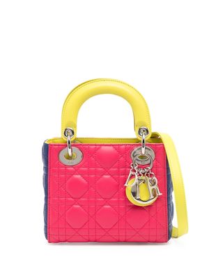 Christian Dior 2013 pre-owned Cannage Lady Dior two-way handbag - Multicolour