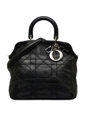 Christian Dior 2013 pre-owned Cannage Polochon Granville bag - Black