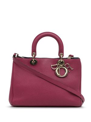 Christian Dior 2015 Dior Medium Diorissimo Satchel - Pink