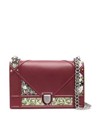 Christian Dior 2016 pre-owned Diorama shoulder bag - Red