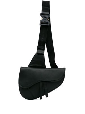 Christian Dior 2019 pre-owned Saddle crossbody bag - Black