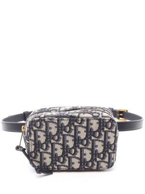Christian Dior 2020s pre-owned Oblique canvas belt bag - Neutrals