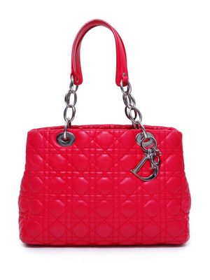 Christian Dior Cannage Lady Dior handbag - Red
