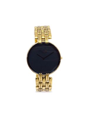 Christian Dior Pre-Owned 1990-2000s pre-owned Bagheera Black Moon 31mm - Gold