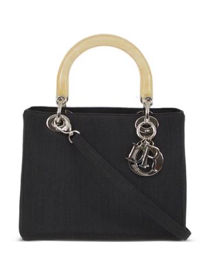Christian Dior Pre-Owned 1999 Lady Dior two-way handbag - Black