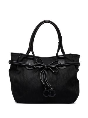 Christian Dior Pre-Owned 2007 pre-owned Diorissimo Bow tote bag - Black