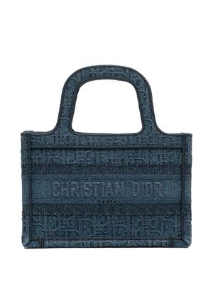 Christian Dior Pre-Owned 2019 mini Dior Book Tote bag - Blue