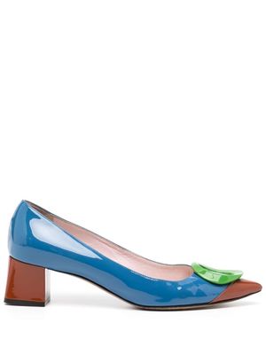 Christian Dior pre-owned 50mm patent-leather pumps - Multicolour