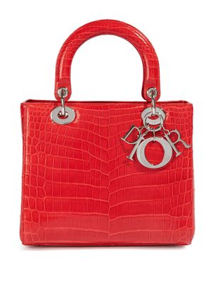 Christian Dior Pre-Owned Lady Dior two-way handbag - Red