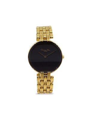Christian Dior Pre-Owned pre-owned Bagheera Black Moon 27mm - Gold