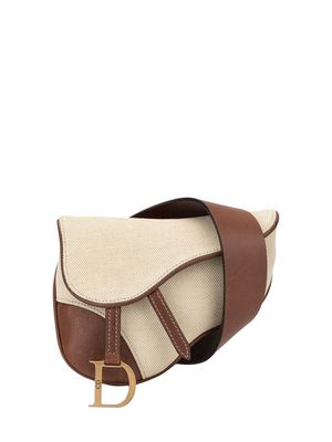 Christian Dior pre-owned saddle waist belt bag - Neutrals