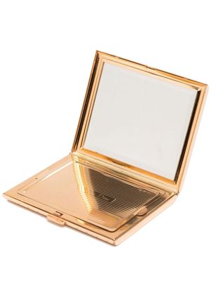 Christian Dior small gold-plated mirro