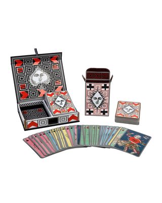 Christian LaCroix Poker Face Playing Card Set