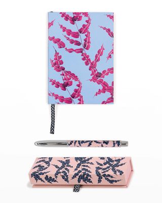Christian Lacroix Wakame Boxed Pen and A6 Notebook Set