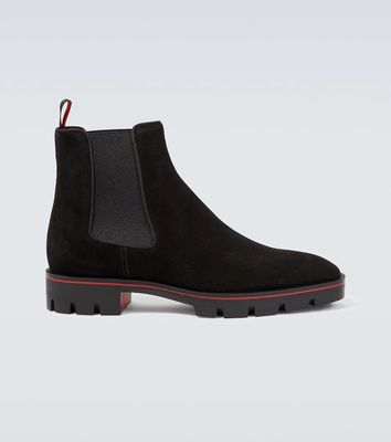 Christian Louboutin Alpinosol suede Chelsea boots