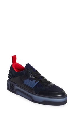 Christian Louboutin Astroloubi Flat Low Top Sneaker in Marine