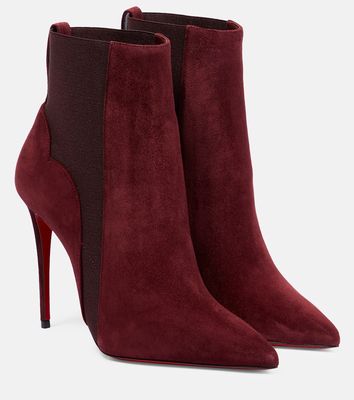 Christian Louboutin Chelsea Chick suede ankle boots