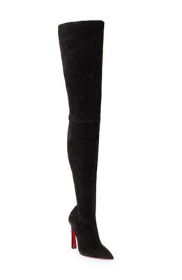 Christian Louboutin Condora Over the Knee Boot in Black